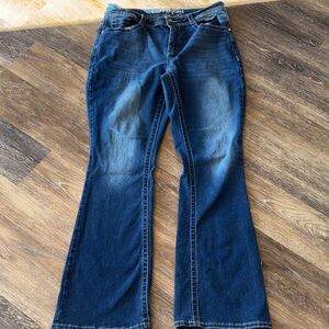 Copper Flash Women's Blue Denim curvy Jeans 10